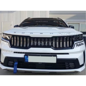 Parrilla Delantera para Coche, Parrilla de Carreras, Rejilla Exterior para Parachoques Delantero, Accesorios para KIA Sorento 2021-2023 - Product Image 3