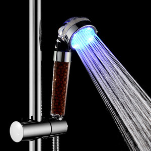 LED 3 Colors Changing Modern Rainfall Handheld Shower Head <strong>Bathroom</strong> Faucet <strong>Accessories</strong> - Product Image 3
