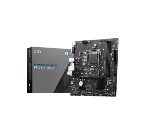 สำหรับ MSI <span class=keywords><strong>Pro</strong></span> <span class=keywords><strong>H510M</strong></span>-B เมนบอร์ด Micro-ATX รองรับซ็อกเก็ตโปรเซสเซอร์ Intel Core 10th Gen 1200H470DDR4S-ATA 6Gbps - Product Image 1