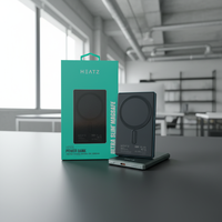 Batterie externe ultra-fine à charge rapide sans fil 22,5 W 5000 mAh haute capacité, entrée Type-C, magnétique, Li-Polymère