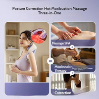Portable sans fil télécommandé Shiatsu cou et épaule masseur ceinture cou masseur pour soulager la douleur des tissus profonds
