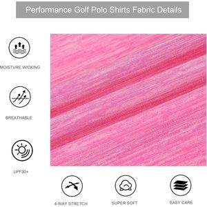 Polo de Golf Personalizado para Hombre, Manga Corta, Absorbente de Humedad, Secado Rápido, Tejido de Poliéster, Ropa Casual - Product Image 4