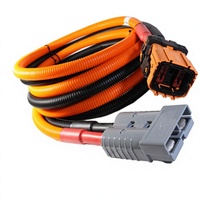 Kit d'assemblage de câbles de charge DC pour véhicules électriques, isolation en PVC et caoutchouc