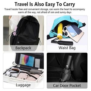 Wholesale Folding <b>Umbrella</b> Personal Sunshade Custom Compact Portable Rain Automatic <b>Windproof</b> <b>Umbrella</b> with logo - Product Image 6