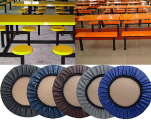 High Quality Thickened Waterproof 0.6CM Sponge Pu Round <strong>Chair</strong> Cover Lift <strong>Chair</strong> Round Stool - Product Image 2