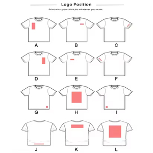 Nouveau T-shirt en coton 180g 26s à col rond pour homme, coupe ample, imprimé par transfert thermique, T-shirt pour homme - Product Image 4