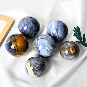 New Arrival High Quality Natural Gemstone Buy Crystal Online Wood <b>Painting</b> <b>Stone</b> Sphere Crysal Sphere - Product Image 3