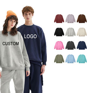 Sudadera Deportiva Unisex de Algodón Grueso de 350 g/m², Cuello Redondo, Personalizable con Logotipo Bordado - Product Image 1