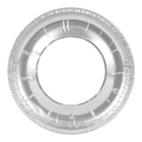 Feuille d'aluminium jetable cuisinière à gaz brûleur couvre carré rond brûleur à gaz revêtements gaz gamme protecteur