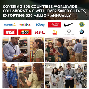 中国制造商批发金属工艺品定制动漫翻领别针徽章热卖纸卡硬搪瓷别针 - Product Image 5