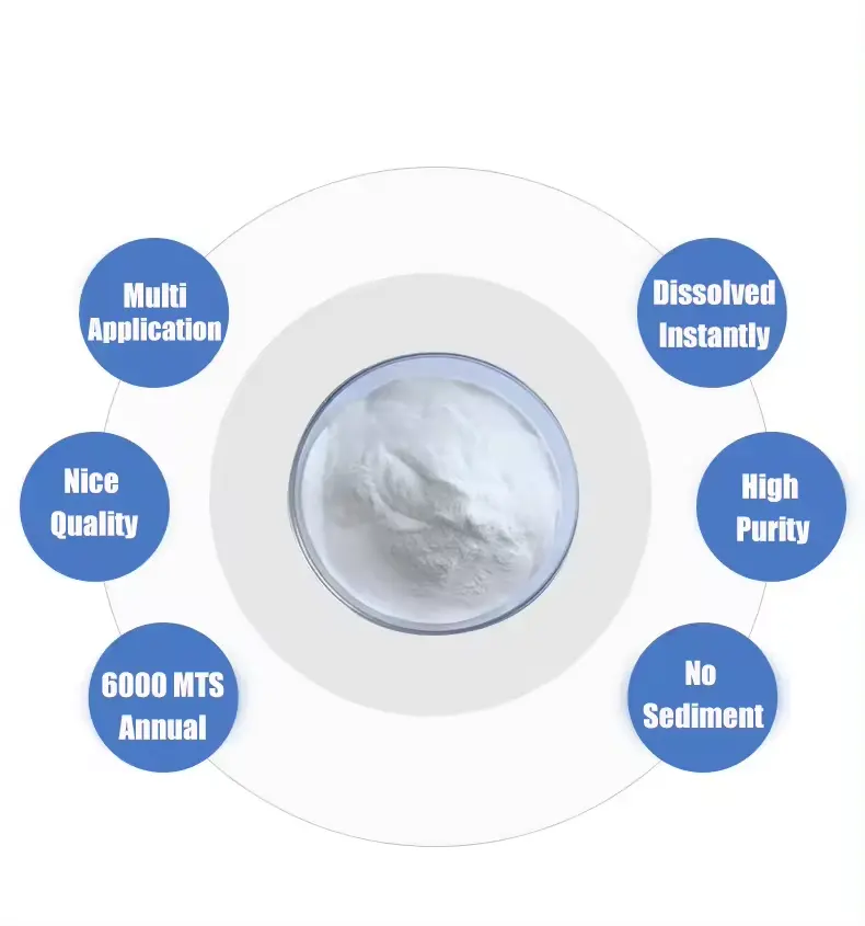 Prezzo diretto della fabbrica di alta qualità idrolizzato collagene in polvere per uso alimentare alla rinfusa di collagene bovino in polvere