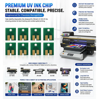 OCBESETJET 600ML/PC UV LH100 Chip Tinta Sekali Pakai untuk Printer Mimaki UJF-3042 UJF-3042FX UJF-3042HG UJF-6042 UJF-706