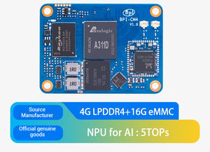 Características DE LA PLACA DE DESARROLLO Banana Pi <span class=keywords><strong>Amlogic</strong></span> <span class=keywords><strong>A311D</strong></span> Chip Solution Board Packaging Incluido - Product Image 2