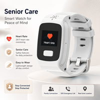 Reloj Inteligente 4G para Niños y Adultos Mayores - Rastreador GPS con Frecuencia Cardíaca y Botón SOS