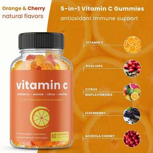 Suplemento de vitamina C en gomitas de marca privada para el apoyo del sistema inmunológico para adultos y niños - Product Image 2