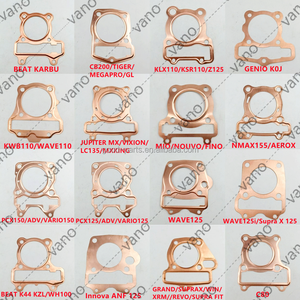 Đầu xi-lanh nhôm xe máy WANOU WAVE 125, 4 van, lắp ráp - Product Image 3