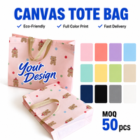 Sacs fourre-tout personnalisés imprimés avec logo multicolore sur mesure, sacs de shopping non tissés de grande taille, sacs cadeaux