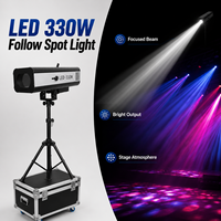 Projecteur LED 330W 23 °   Projecteur Beam 30M DMX512 à activation sonore IP20 CE avec lentille asphérique pour mariages, scènes, concerts et théâtres