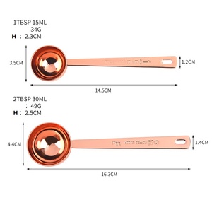 Accessori da cucina in acciaio inox <span class=keywords><strong>cucchiaino</strong></span> 2.5ml da 5ml cucchiaio da tè cucchiaio da caffè misurino <span class=keywords><strong>cucchiaino</strong></span> <span class=keywords><strong>lungo</strong></span> - Product Image 4
