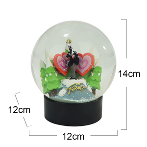<span class=keywords><strong>Joker</strong></span> Snowglass10CM 120cm Cadeau Commémoratif Cadeau De Noël Maison Ornementation Verre Globe De Neige Résine Cadeau Globe D'eau - Product Image 2