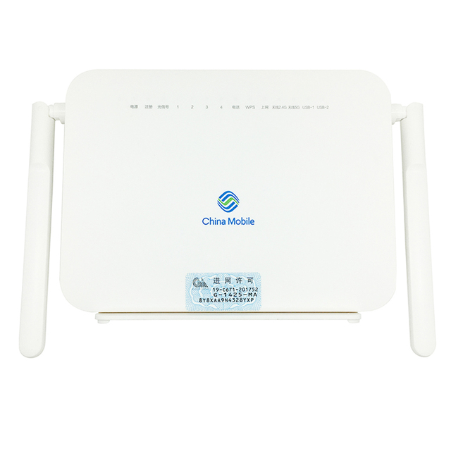Used Gpon Onu G-1425-MA Onu With 4GE Lan Port Dual Band AC 2.4g&5g WIFI ONU FTTH Gigabit ONT