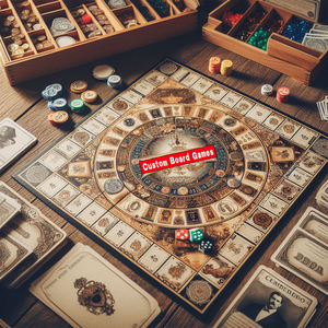 Jeu de société en gros Pièces personnalisées Accessoires Bunch print adulte party drinking board game - Product Image 6