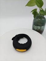 App-gesteuerter Prostata-Vibrator mit Penisring, Fernbedienung, IPx6 Wasserdicht, 10 Frequenzen, USB-Aufladbar, Silikon, Tragbar, Schwarz