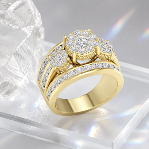 Anello dal Design Geometrico Classico da Donna - Product Image 6
