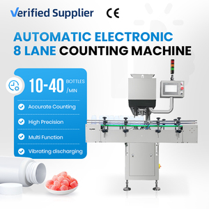 Machine de <span class=keywords><strong>comptage</strong></span> et de remplissage de capsules, comprimés et bonbons <span class=keywords><strong>électronique</strong></span>s entièrement automatique de haute précision, 2400 bouteilles/heure - Product Image 2