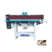 Broche oscillante verticale MM2617 Ponceuse à bande Ponceuse à bande Machine de fabrication de sablage pour le travail du bois