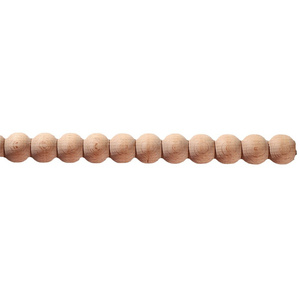 Moulures décoratives en bois de hêtre non fini, <span class=keywords><strong>demi</strong></span>-rondes, sculptées, pour placards et armoires - Product Image 5