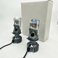 Kit de phares projecteurs LED Xstorm Y7 H4 55W 6000K 12V Remplacement HID 5500 Lumens Feux de croisement/phares de route Ajustement universel