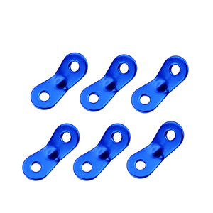 Boucles de <span class=keywords><strong>corde</strong></span> à vent en alliage d'aluminium pour tente de camping en plein air, pour la plage et les barbecues, avec réglage fixe et <span class=keywords><strong>coulissant</strong></span> - Product Image 1