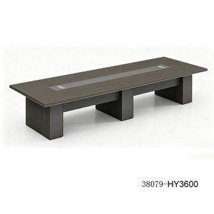 Modern Rectangular <b>Wood</b> Office <b>Desk</b> 38079-Z32 Freestanding Contemporary Design Commercial Furniture - Product Image 2