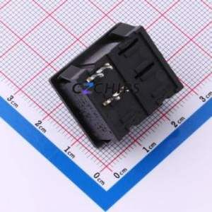 SS24-BBNNC-P20-R Rocker Switch Through hole Component (THT),24x21mm Switch - Product Image 2