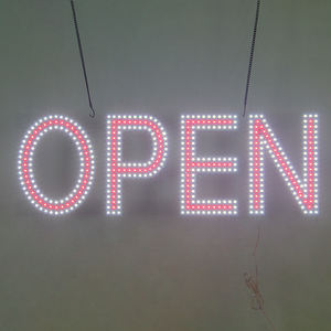 Hight Bright Orange Thin Light PCB RGB Flasher Large LED Open Signs Vap Hookah Shop Pantalla de publicidad LED - Product Image 2