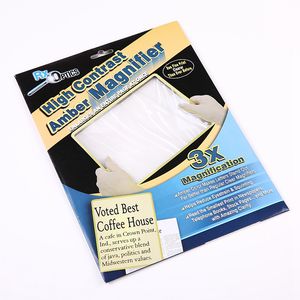 고화질 A4 풀 페이지 확대경 3배 독서 지도 그림 대형 아크릴 프레넬 렌즈 - Product Image 4