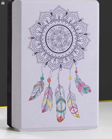 Brique de yoga en EVA haute densité 260g avec motif carillon, personnalisation du logo disponible, fitness