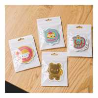 Dernière feuille d'or Pvc Transparent Cartoon Design Label Clear Roll Vinyl Sticker Sheets