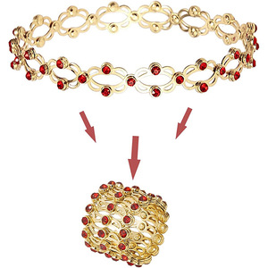 خواتم ساحرة قابلة للسحب 2 في 1 بتصميم إبداعي وعصري وحملة متعددة الاستخدامات - Product Image 1