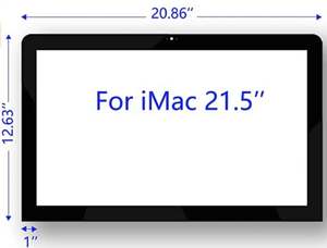 Original nuevo 21,5 "27" LCD Panel frontal vidrio bisel Protector de pantalla para iMac A1418 A1419 - Product Image 2