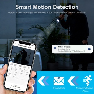 Enregistreur vidéo réseau CCTV 12MP NVR avec détection faciale par IA, visualisation sur téléphone, VMS <span class=keywords><strong>gratuit</strong></span>, détection de mouvement, configuration facile, H.265 CCTV NVR 36 canaux - Product Image 3