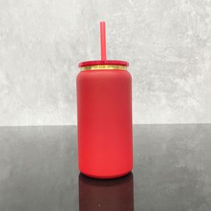 Bouteille isotherme en acier inoxydable de 16 oz, plaquée or, avec revêtement en poudre, 5 couleurs assorties, avec pailles et couvercle en PP colorés, pour gravure laser, expédiée depuis notre entrepôt aux États-Unis - Product Image 4