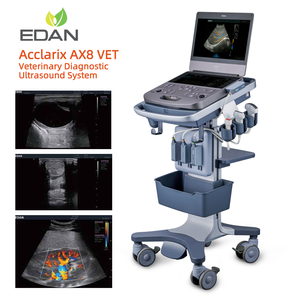 Appareil d'échographie vétérinaire portable EDAN Acclarix AX8 VET, sondes convexes, linéaires et à réseau phasé pour animaux de petite et grande taille - Product Image 1