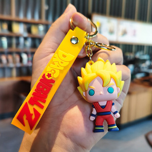 <span class=keywords><strong>Porte</strong></span>-clés 3D en PVC édition Q Anime <span class=keywords><strong>Dragon</strong></span> <span class=keywords><strong>Ball</strong></span>, mignon Wukong & Vegeta, cadeau d'affaires, pendentif non toxique - Product Image 6