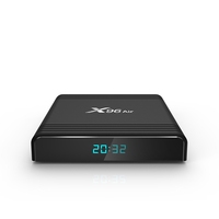 Nuevo Amlogic S905X3 Chip Android 9,0 caja de Tv X96 aire 2G 4G RAM 16G 32G 64G ROM Dual Wifi Hd Video televisión 8K Set Top BOX X96Air