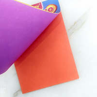 Cuaderno de Papel de Colores Estilo Nuevo, Multicolor, Tamaño A4, Hojas de Colores para Origami, Libro de Papel de Colores