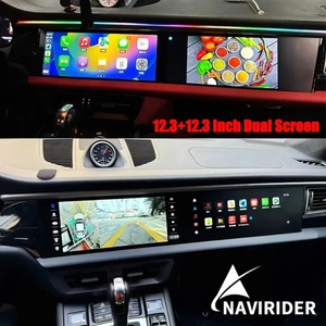 วิทยุนำทาง GPS สเตอริโอ Android15 สำหรับ Macan ปี 2014-2016 รองรับ Carplay หน้าจอคู่ขนาด 12.3+12.3 นิ้ว ระบบมัลติมีเดียบนแผงหน้าปัด รับประกัน 1 ปี - Product Image 2