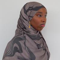Hiyab Modal de Diseño Personalizado, Proveedor Directo de Fábrica, Servicio OEM ODM, Hiyab Estampado Ligero, Elegante y Cómodo