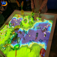 Mesa de Arena Mágica Interactiva para Juegos en Interiores, Equipo de Juego para Playa, Proyector de Arena para Interiores, Entretenimiento Infantil